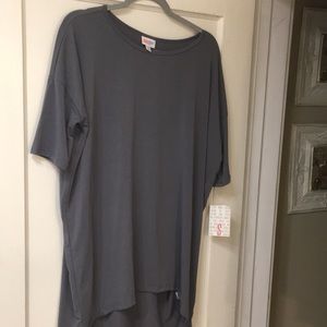 Lularoe irma solid gray small